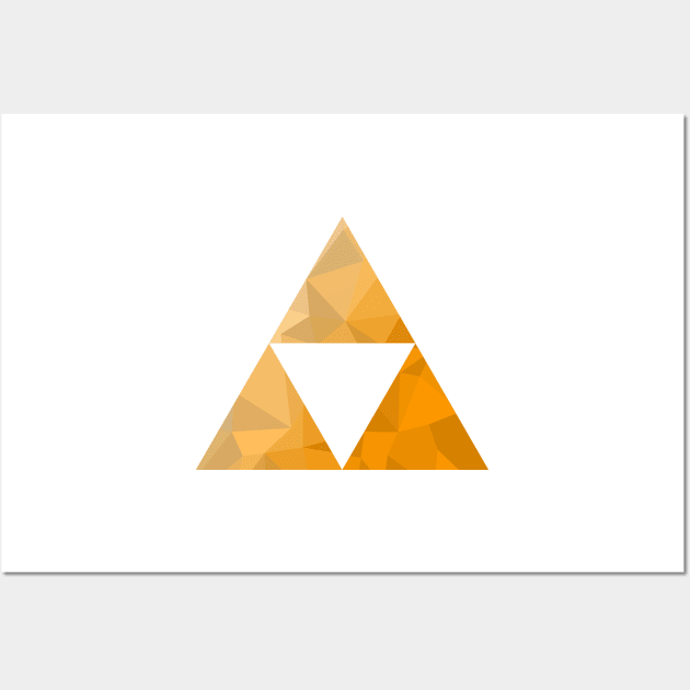 Triforce Wall Art by ScienceCorner